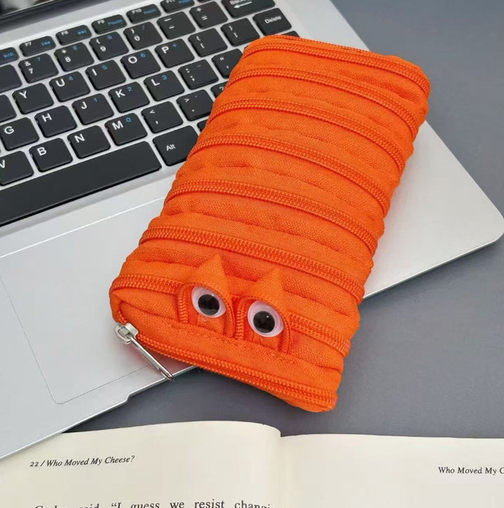 Creative Multi-Zipper Pencil Pouch