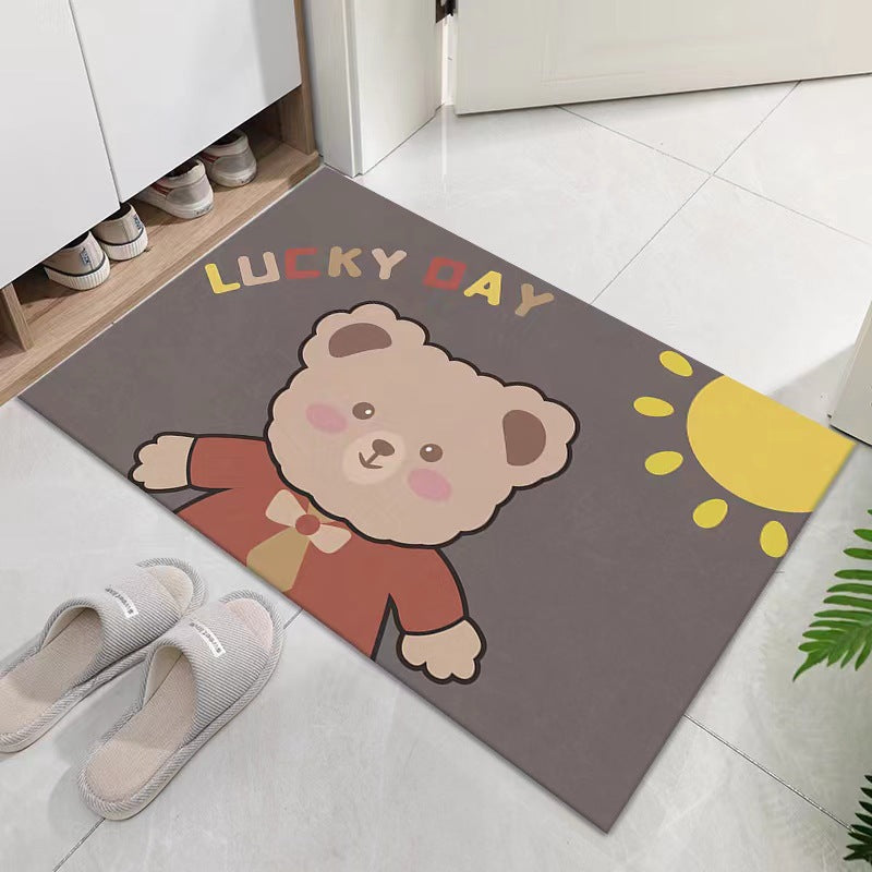Cute Bear-Themed Doormat Kalsten