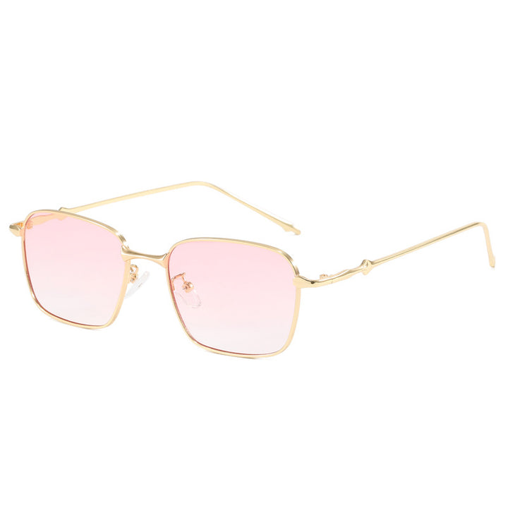 Women elegant square sunglasses with high-quality metal frame Kalsten