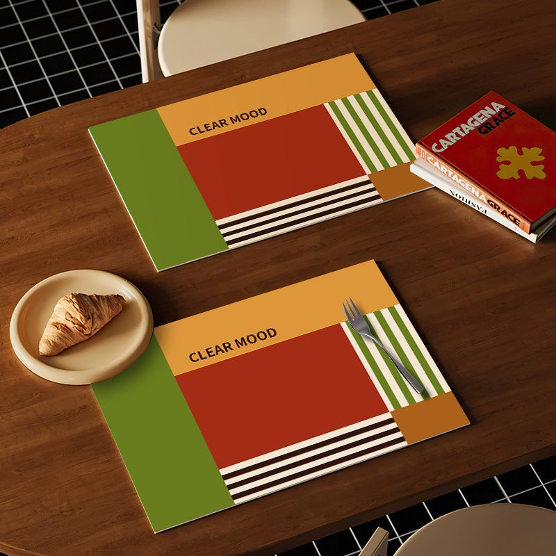 Elegant Geometric Table Placemats