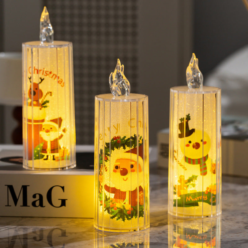 LED Christmas candle
