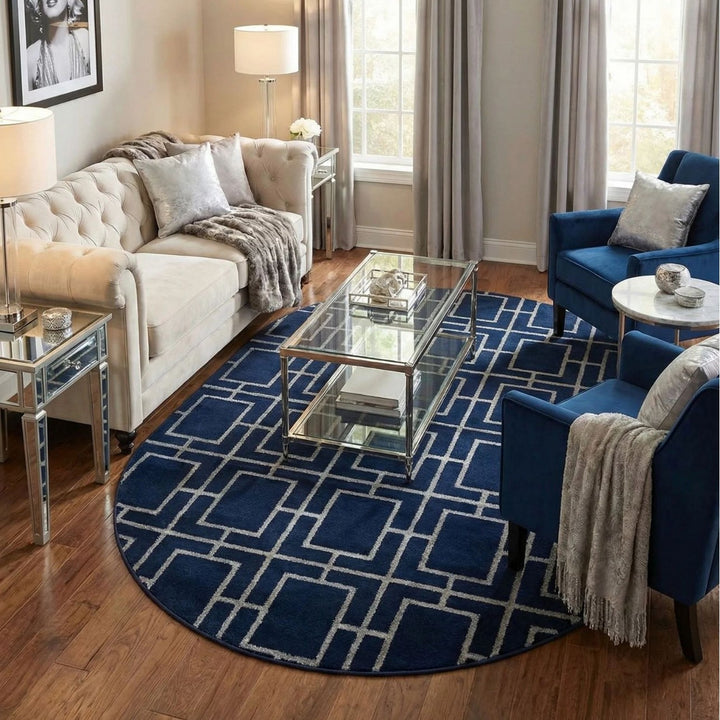Geometric Patterned Area Rug