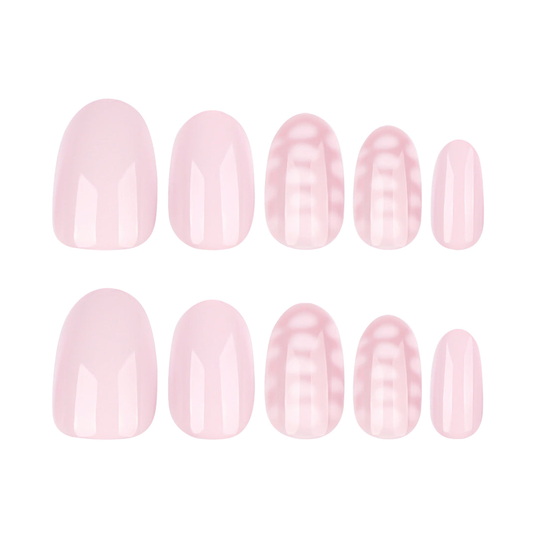 Artistic nail art with elegant lines and delicate design Kalsten