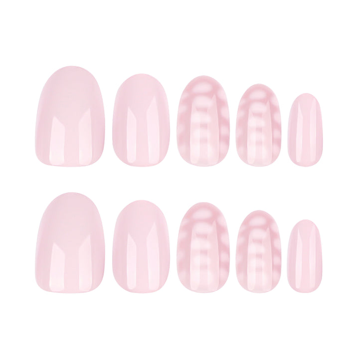 Artistic nail art with elegant lines and delicate design Kalsten