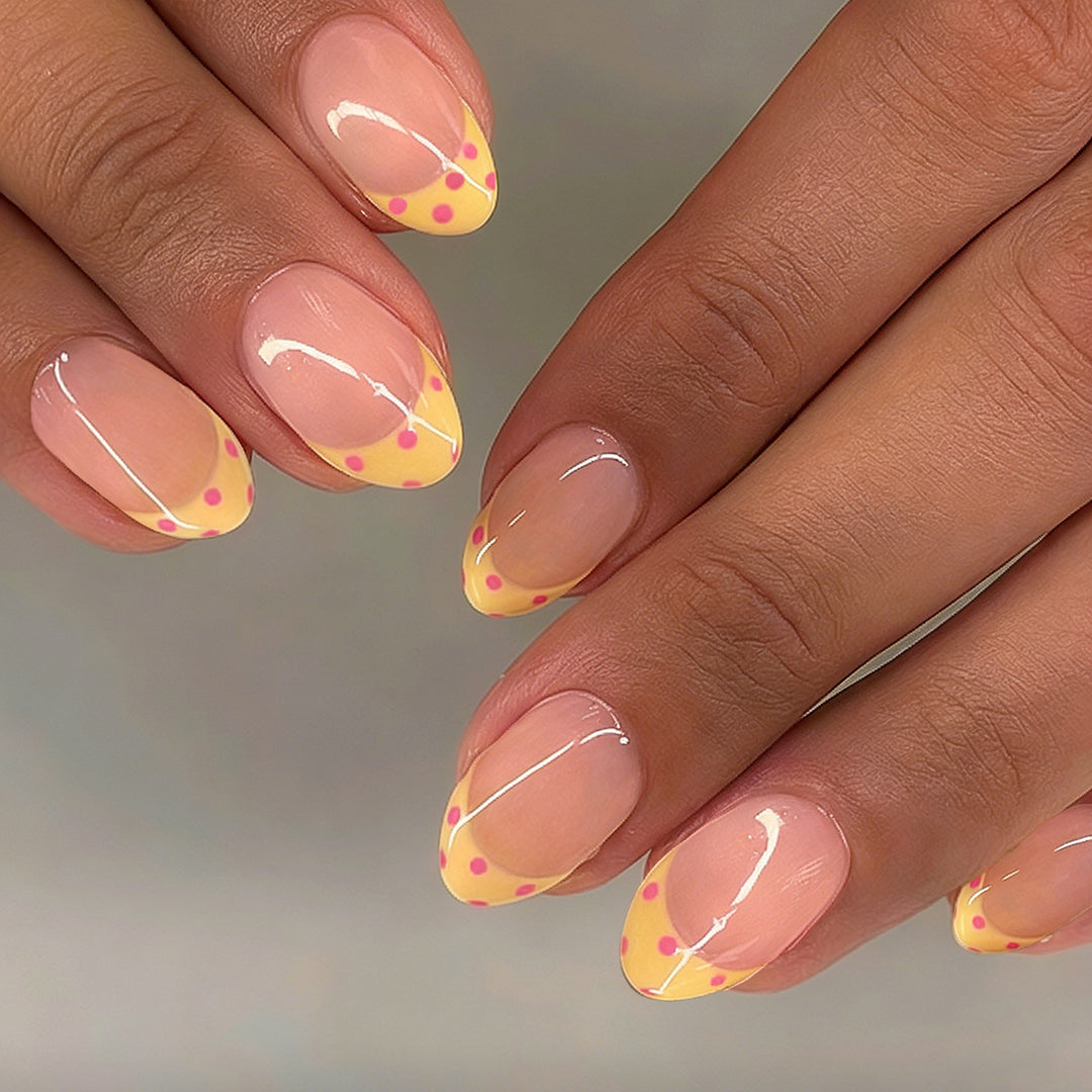 Chic Polka Dot Nail Design Kalsten