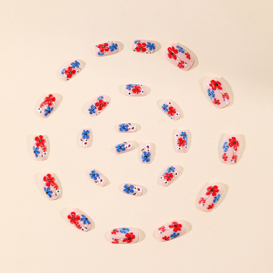 Floral 3D Nail Art Set Kalsten