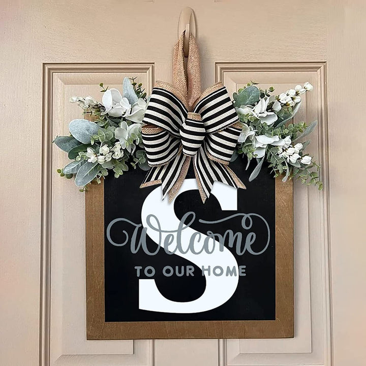 Customizable Welcome Door Sign