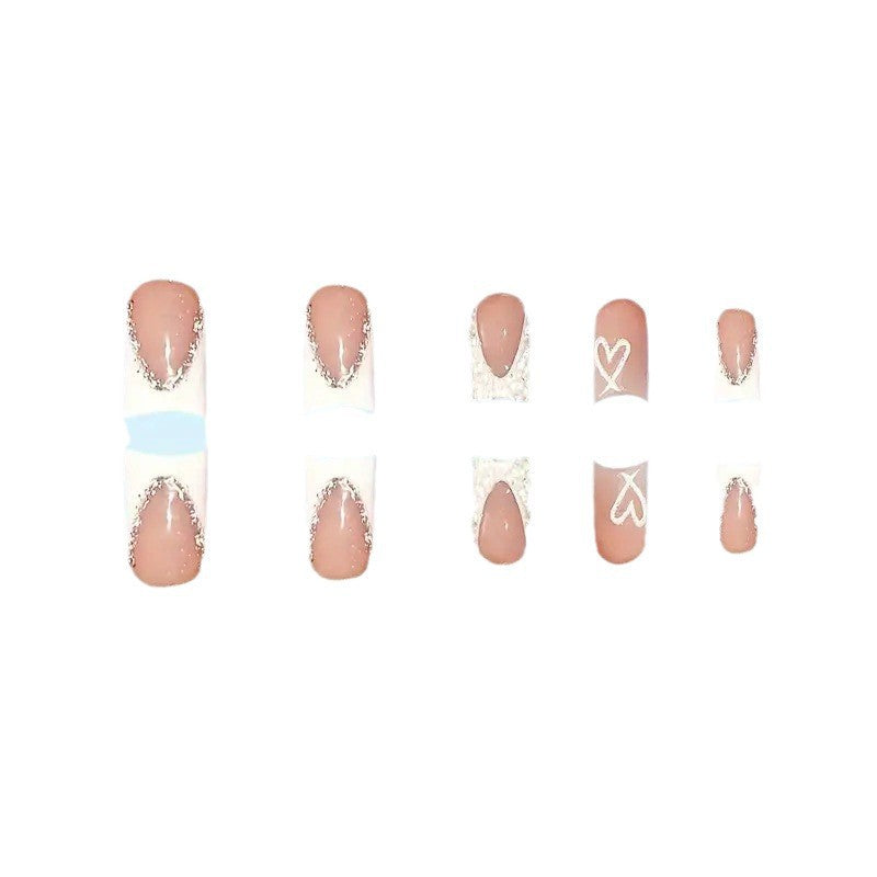 Ornate Rhinestone Press-On Nail Extensions Kalsten