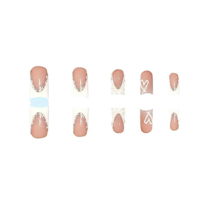 Ornate Rhinestone Press-On Nail Extensions Kalsten