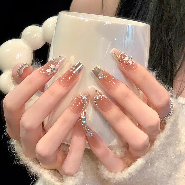Decorative Character-Themed Press-On Nails with 3D Elements Kalsten