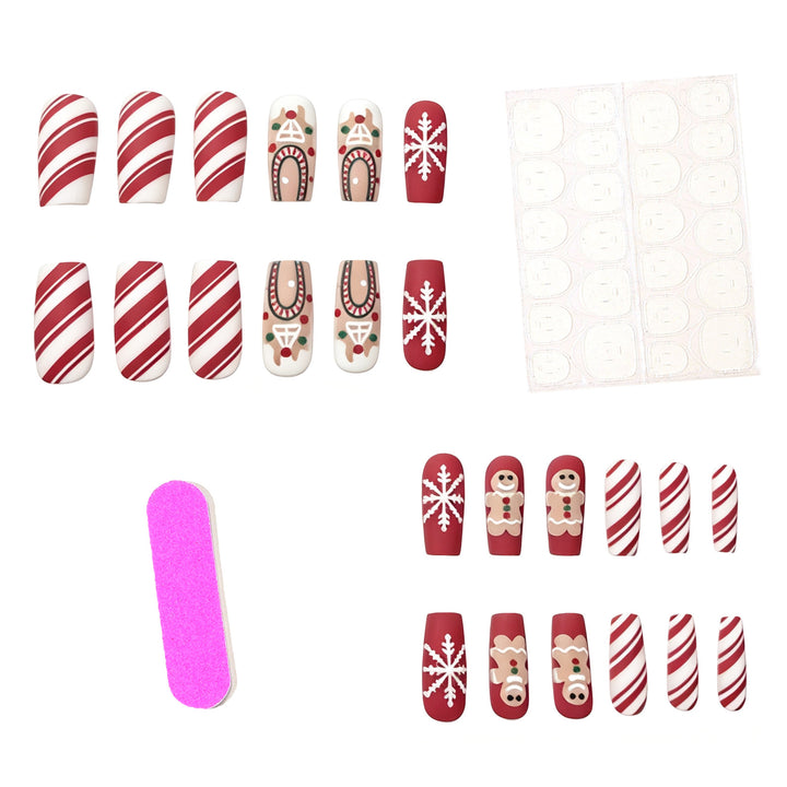 Festive Holiday-Themed Nail Art Enhancements Kalsten