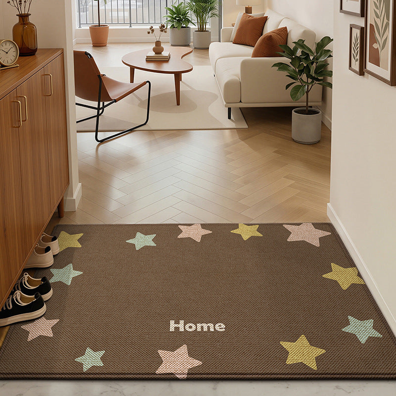 Striped Textured Welcome Mat Kalsten