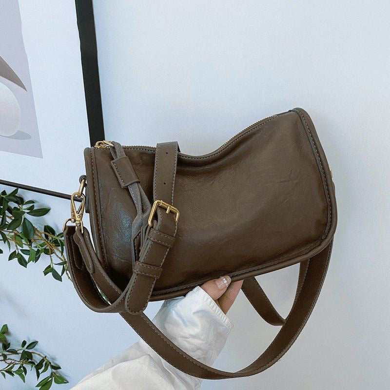 Elegant Leather Handbag Kalsten