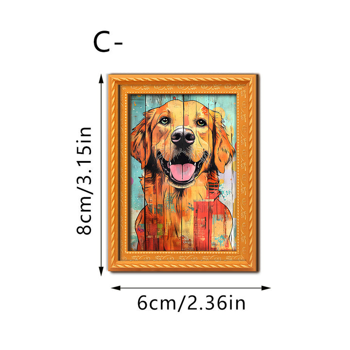 Decorative cat art with futuristic design Kalsten