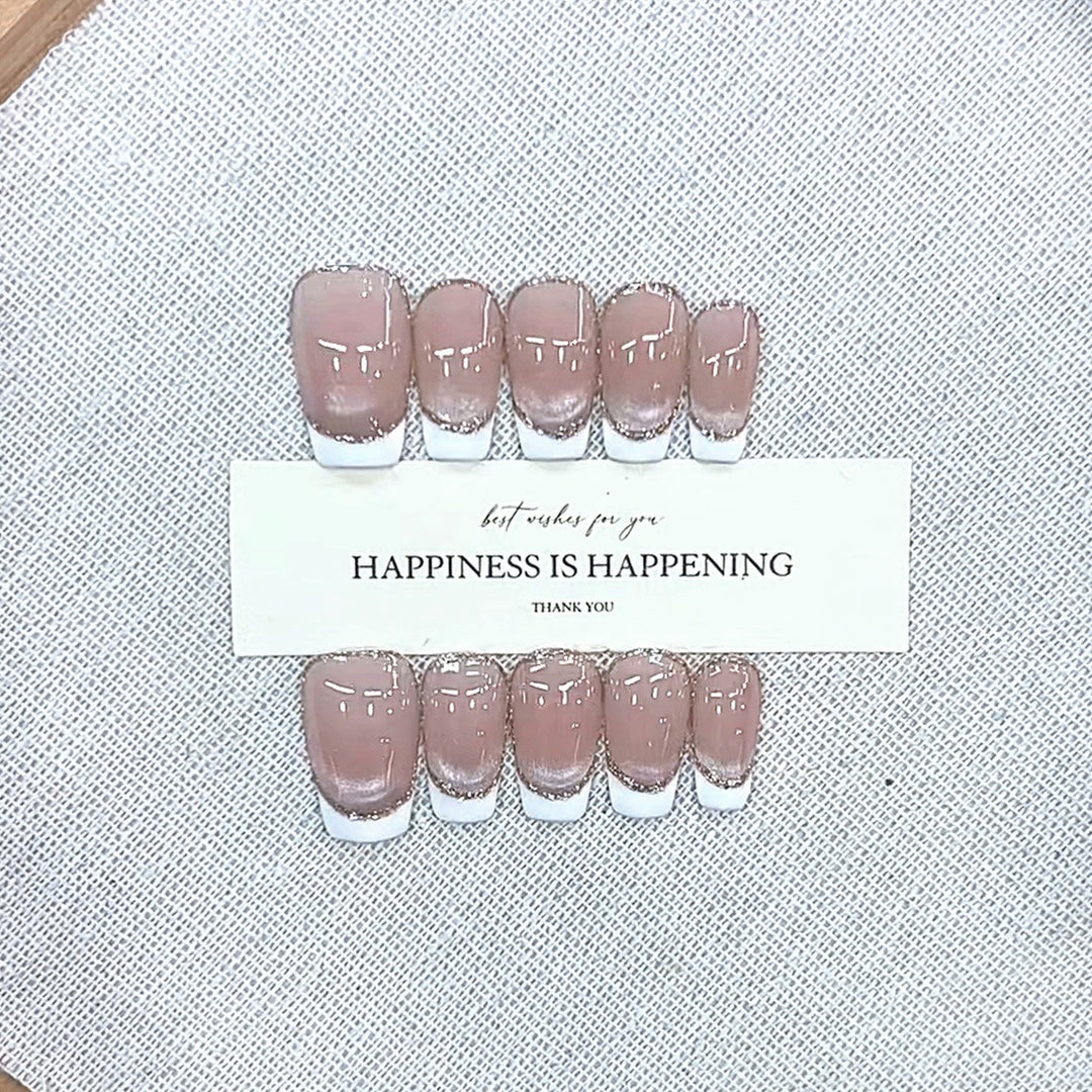Glamorous Ombre Effect Press-On Nail Set Kalsten