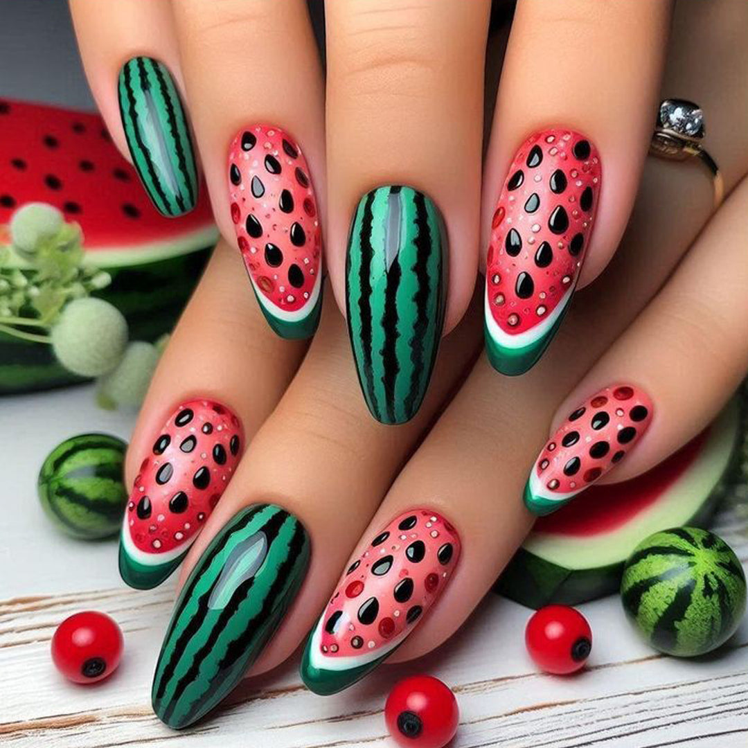 Creative Watermelon Art Nails Kalsten