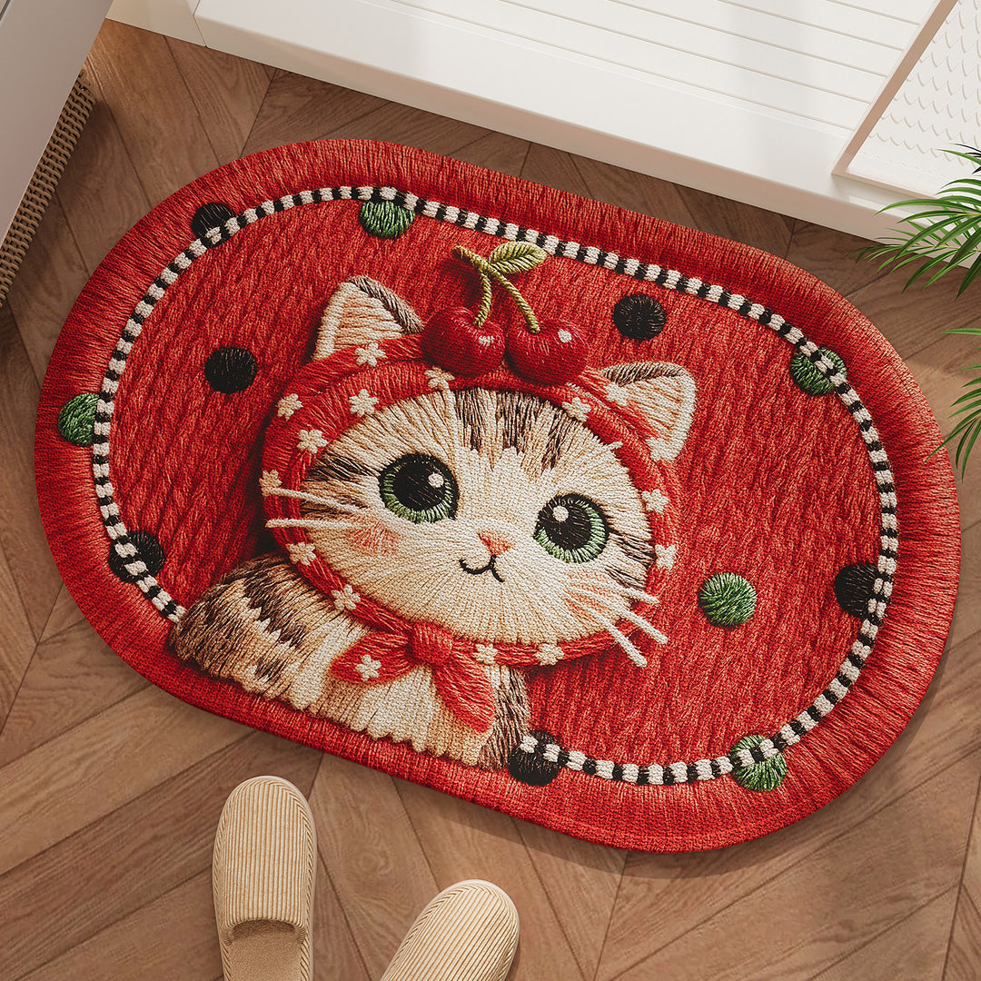Adorable Dog-Themed Non-Slip Bath Mat