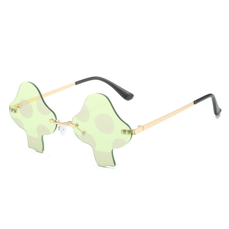 Unique Oversized Polka Dot Frame Sunglasses Kalsten