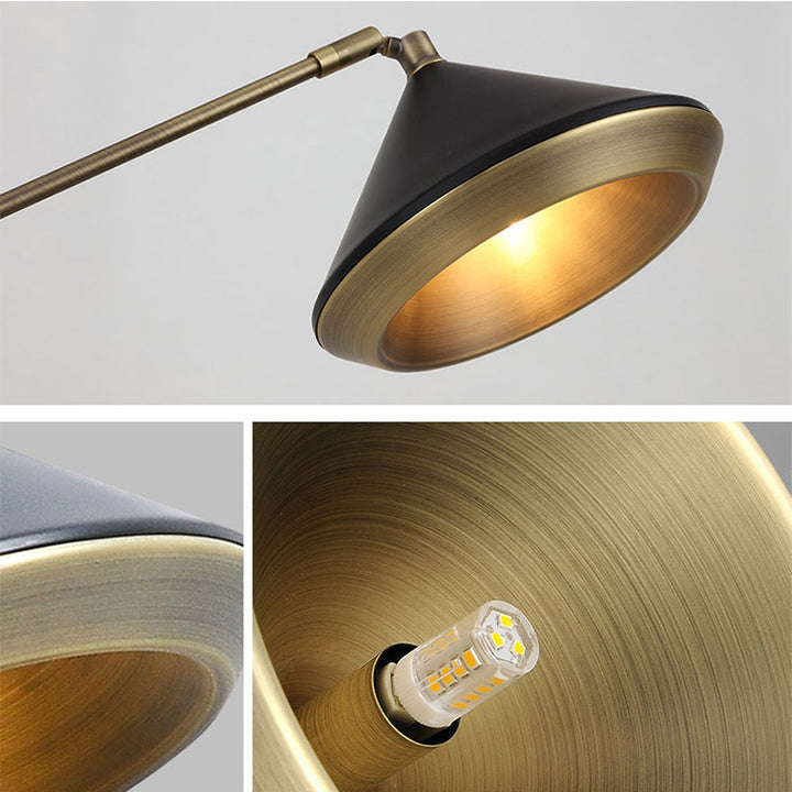 Adjustable Dual-Head Floor Lamp