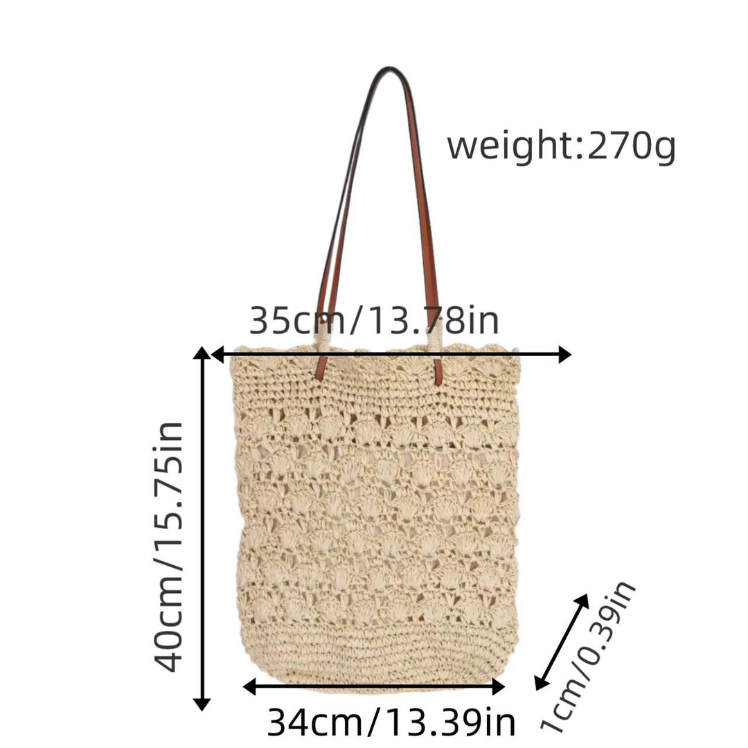 Hand-crocheted beach bag Kalsten