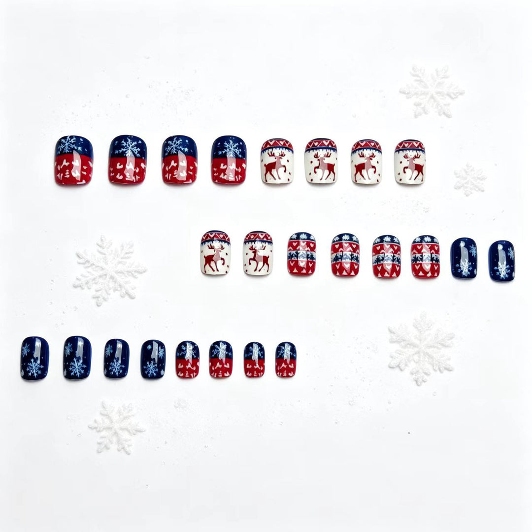Winter-Themed Holiday Nail Art Kalsten