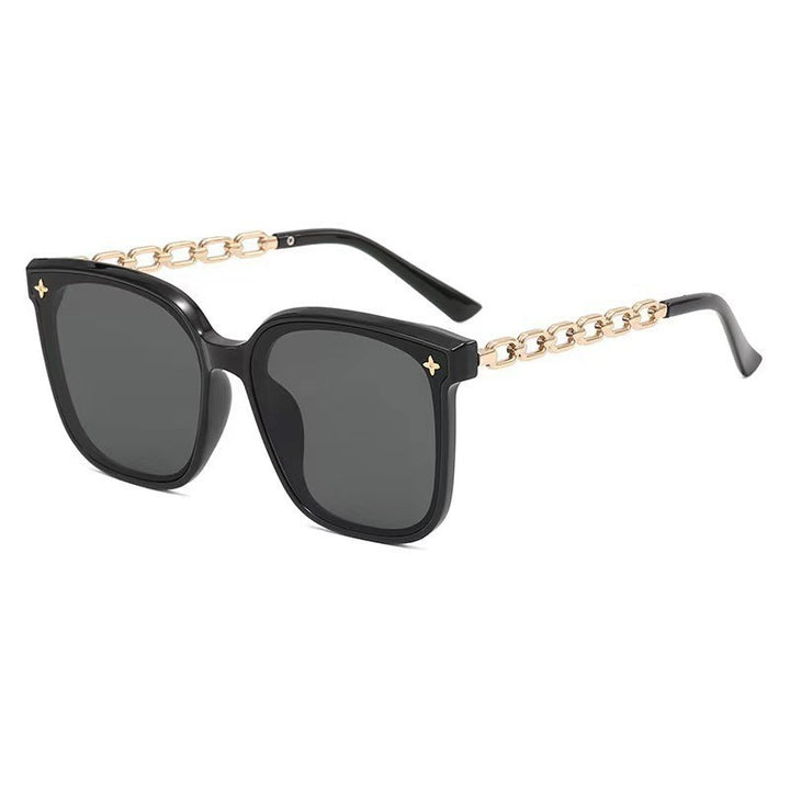 Ladies Designer Sunglasses with Elegant Chain Links Kalsten