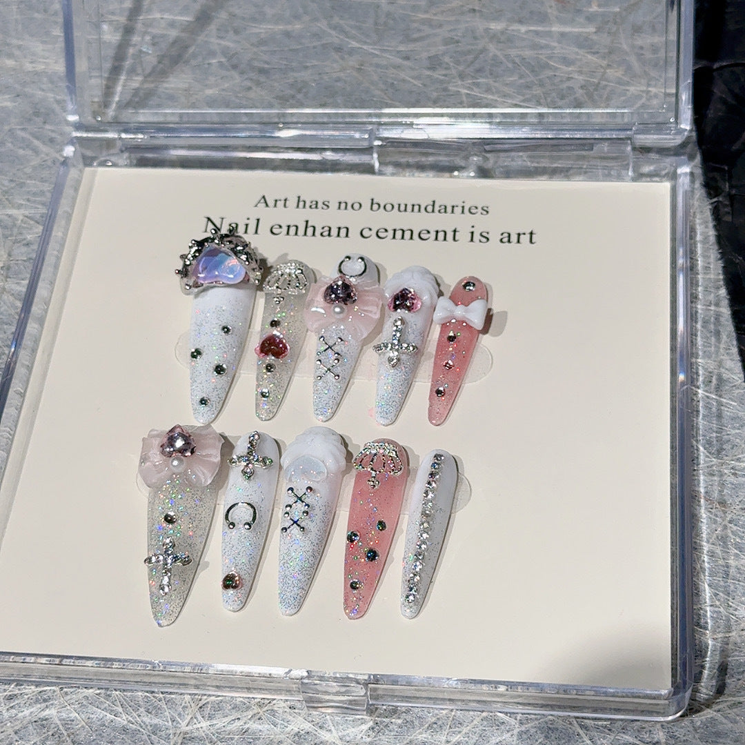 Artistic Press-On Nail Tips
