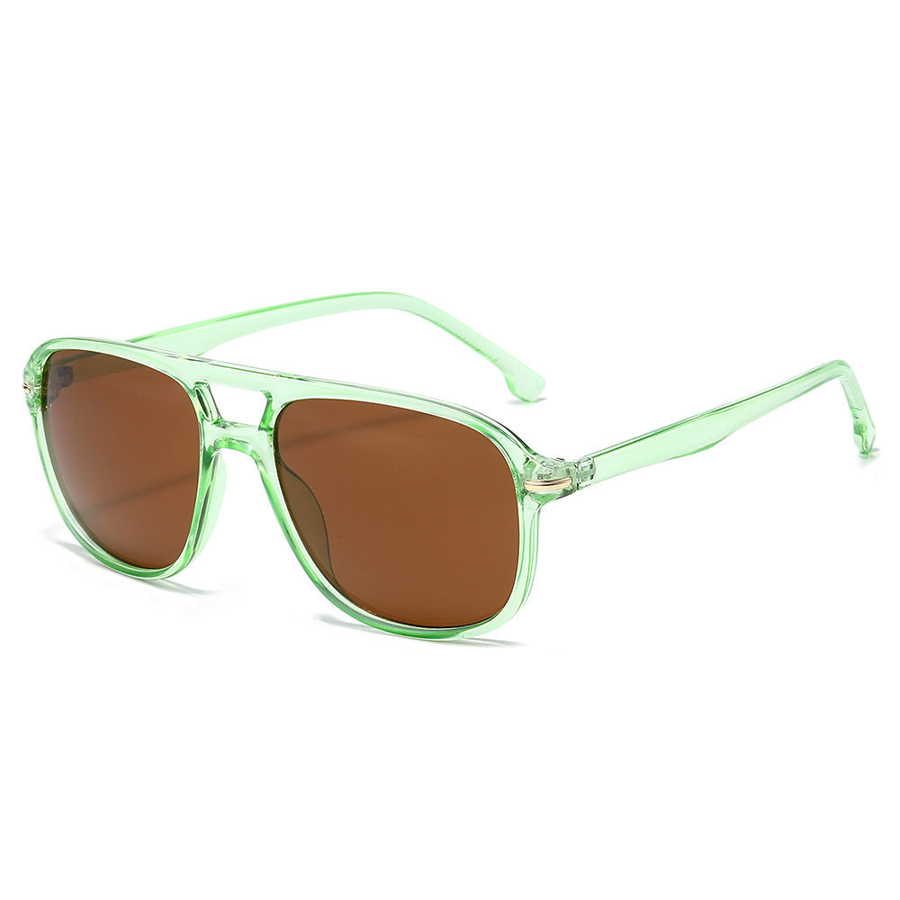 Oversized Gradient Lens Shield Sunglasses Kalsten
