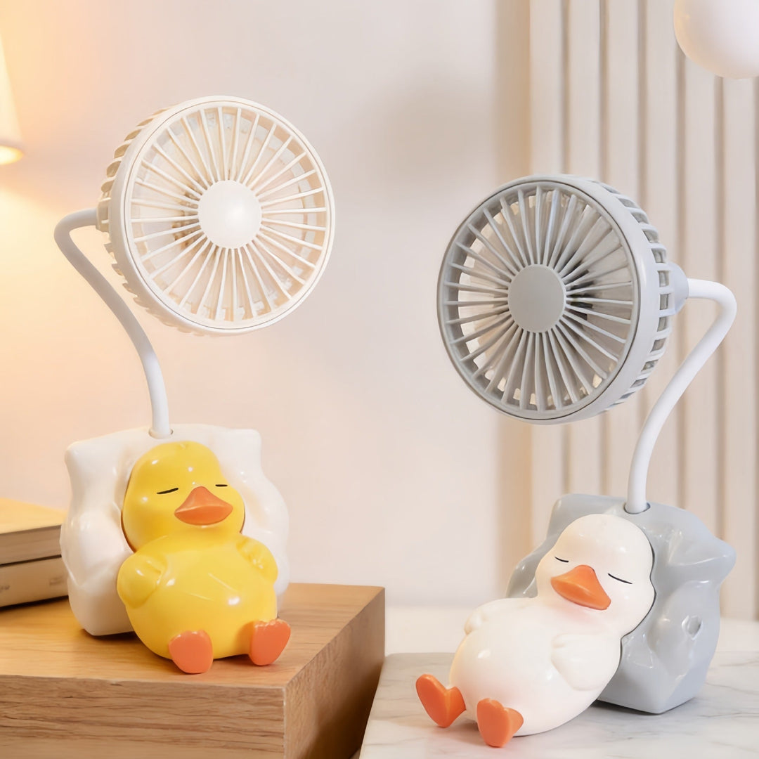 Ladies Funny USB Table Fan with Animal Design Kalsten