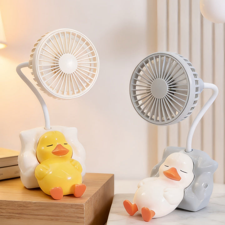 Ladies Funny USB Table Fan with Animal Design Kalsten
