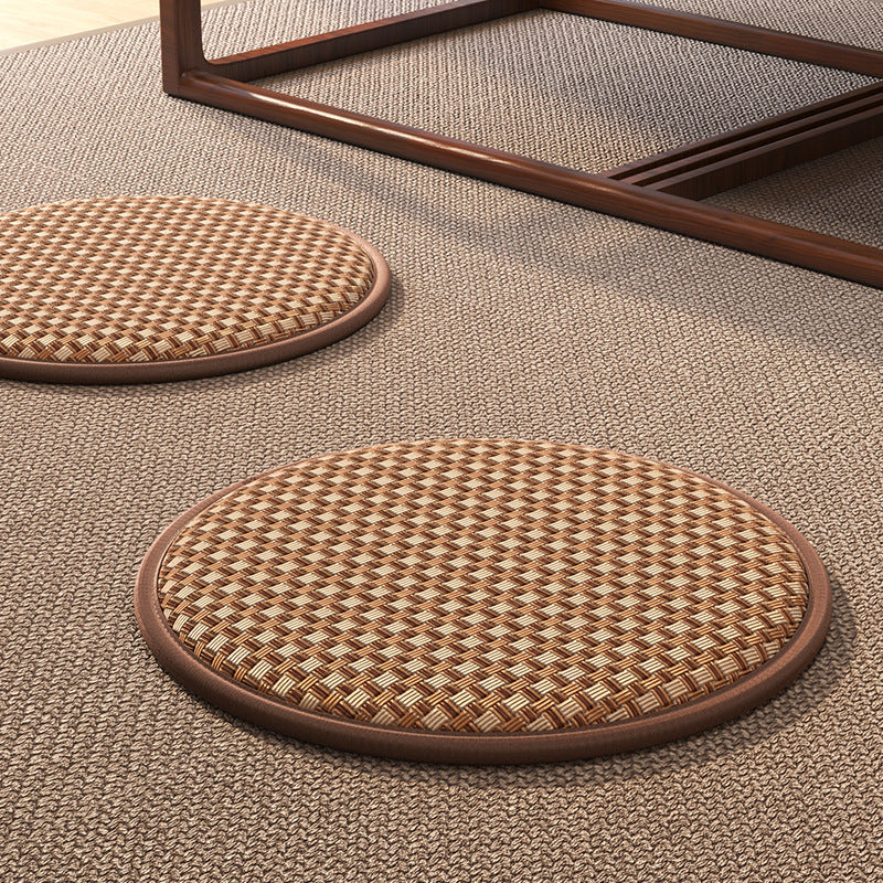 Round Textured Cushioned Floor Mat Kalsten
