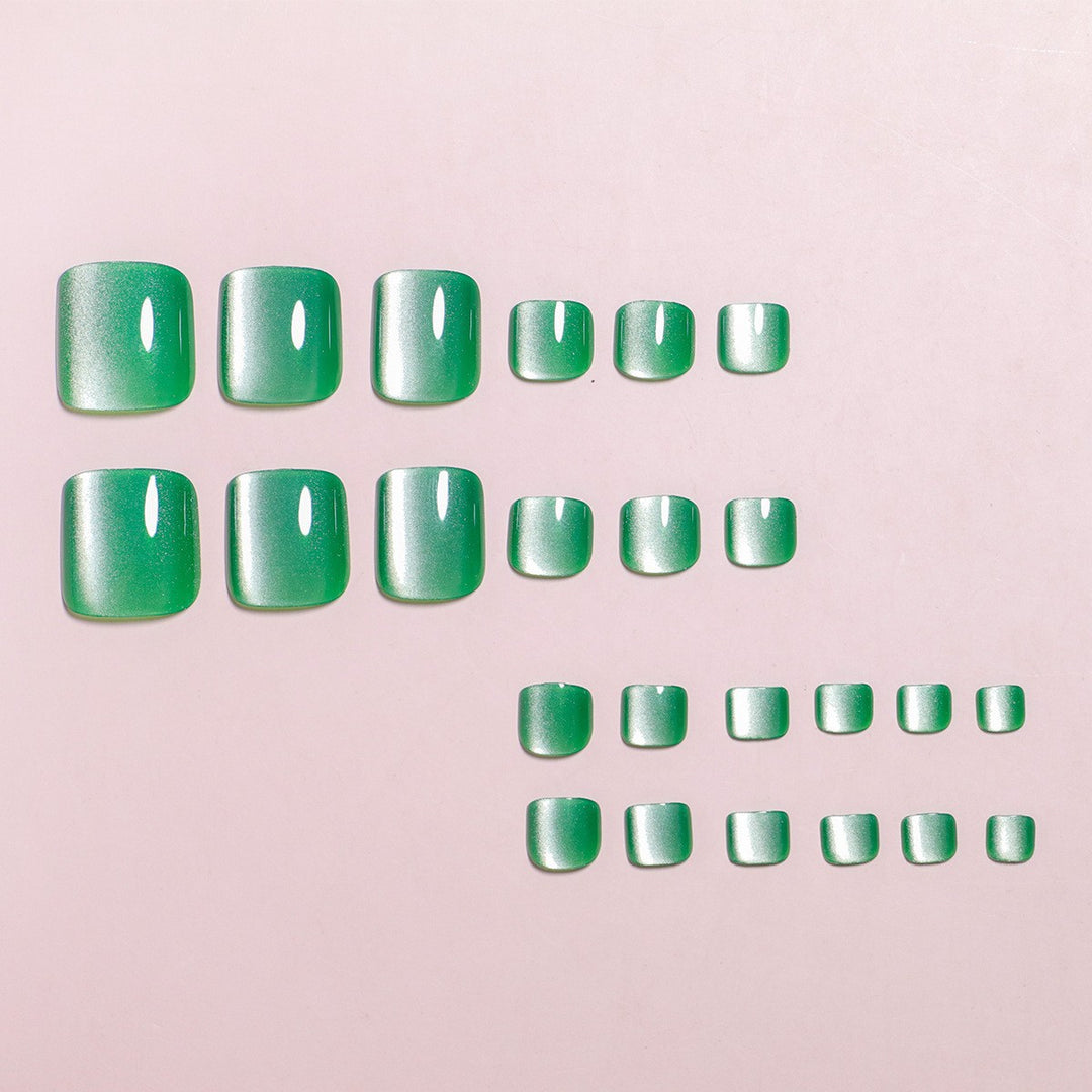 Fashionable Press-On Toe Nail Art Kalsten