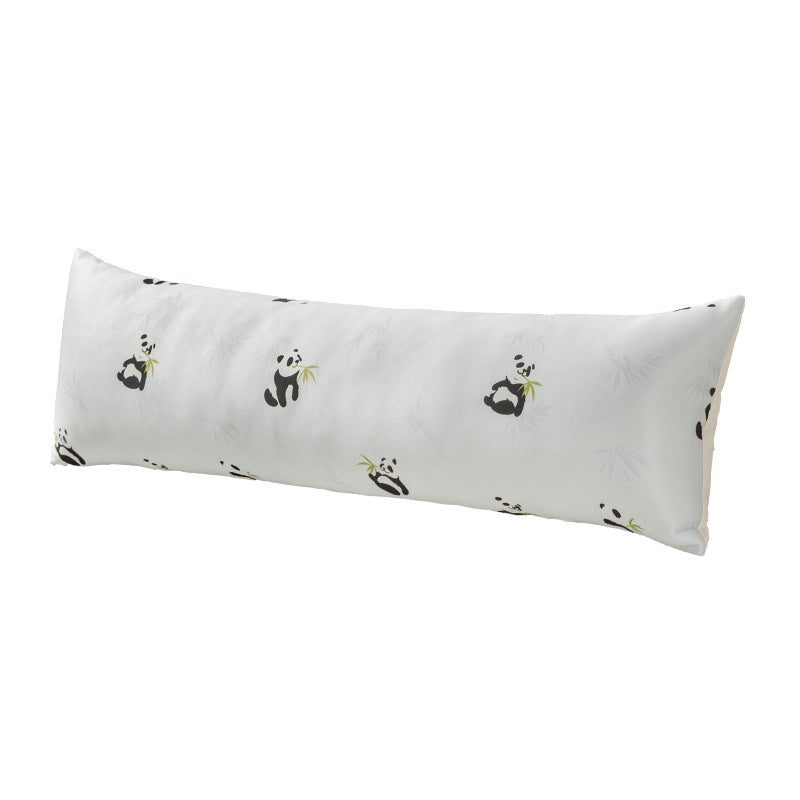 ergonomic extra-long body pillow with memory foam and panda motif cover Kalsten