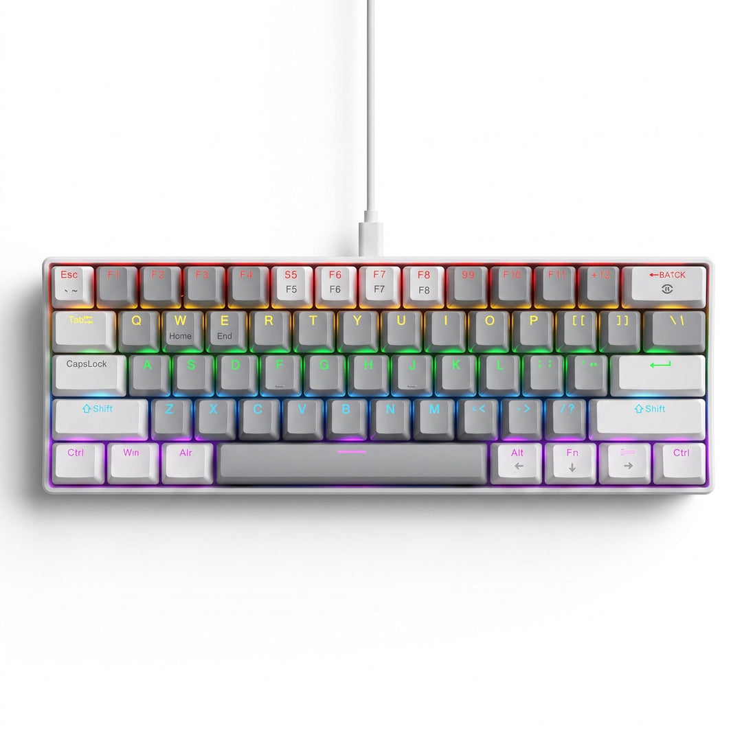 Compact Wired RGB Mechanical Gaming Keyboard Kalsten