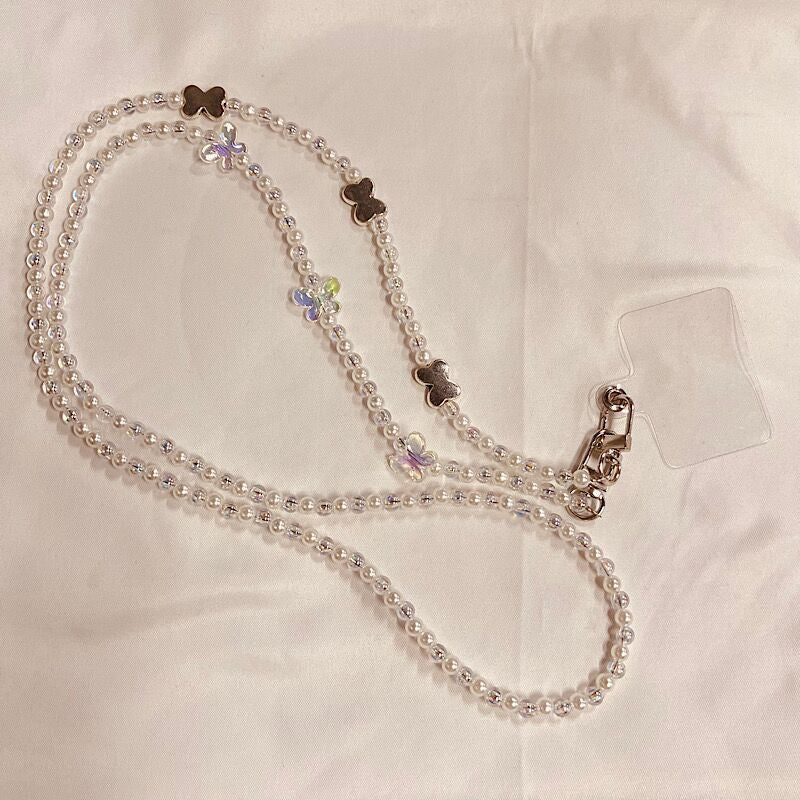 Elegant Beaded Charm Eyewear Holder Kalsten