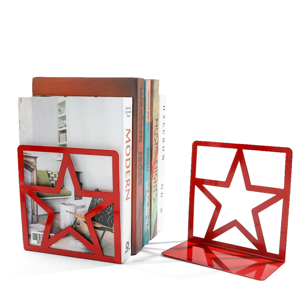 Star-Shaped Decorative Bookends