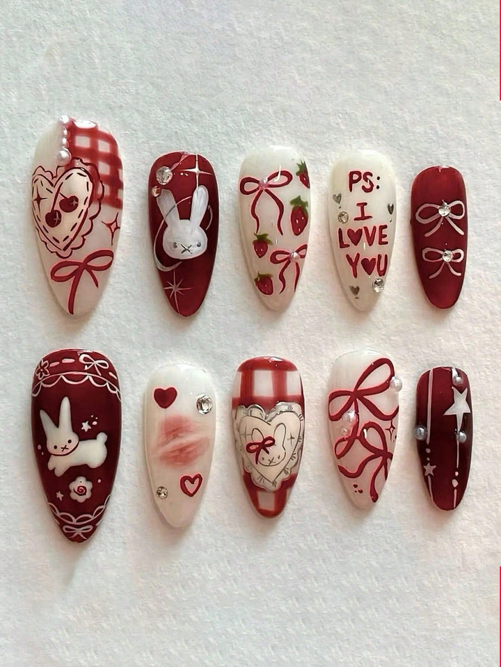 Artistic Themed Nail Art Set Kalsten