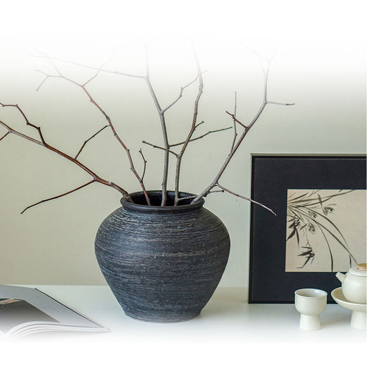 Handcrafted Rustic Ceramic Vase