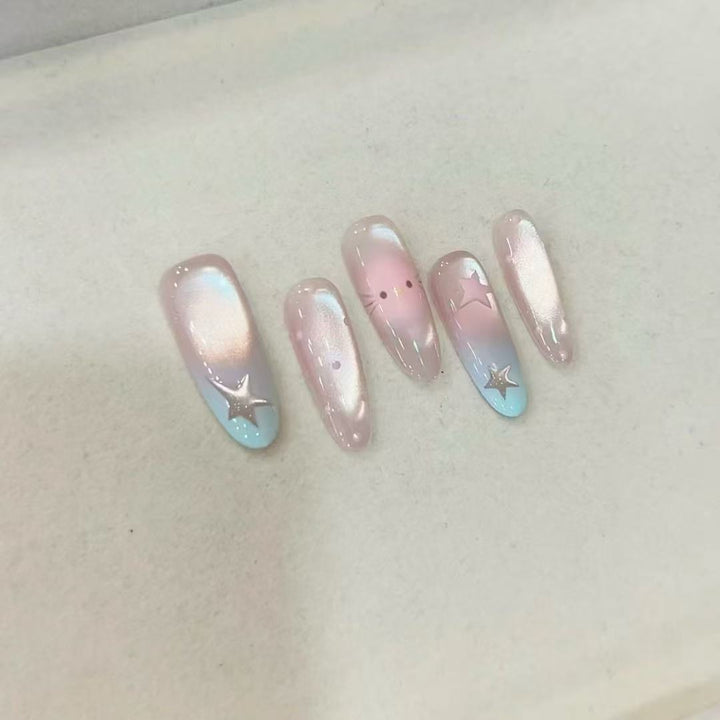 Glamorous Gel Nail Art Extensions Kalsten