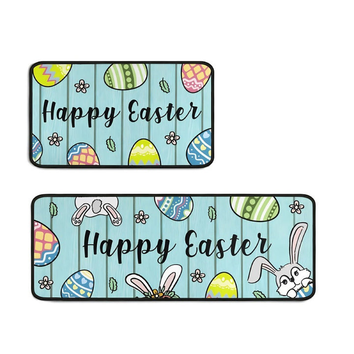 Decorative Bunny Print Runner Mat Kalsten