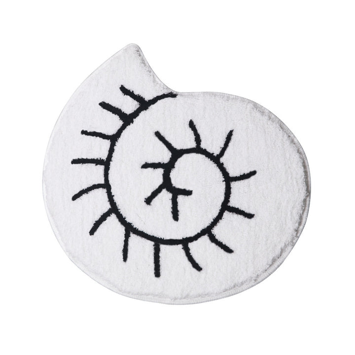 Shell-shaped Bath Mat