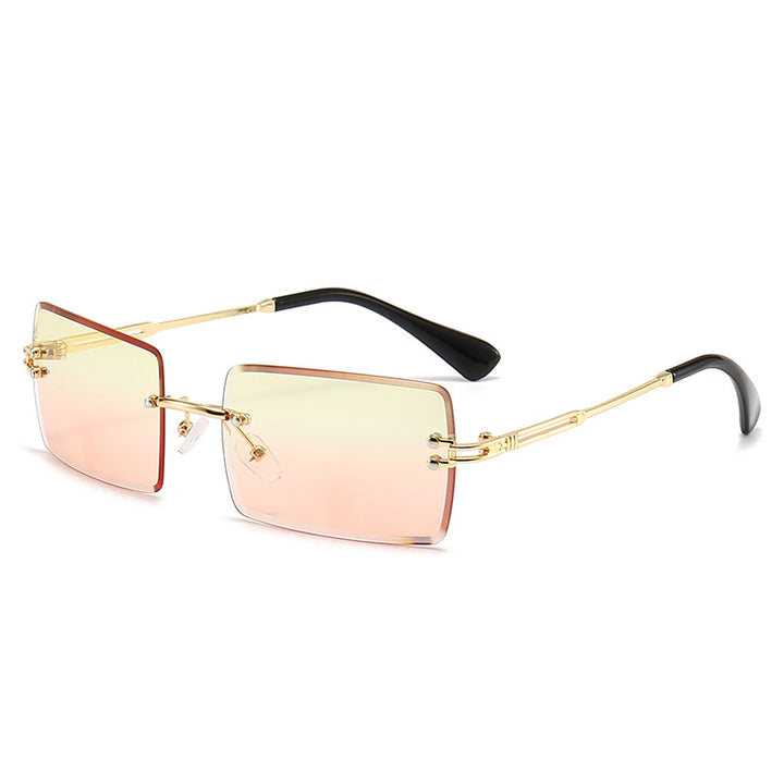 Women's fashionable rectangular sunglasses with gradient lenses Kalsten