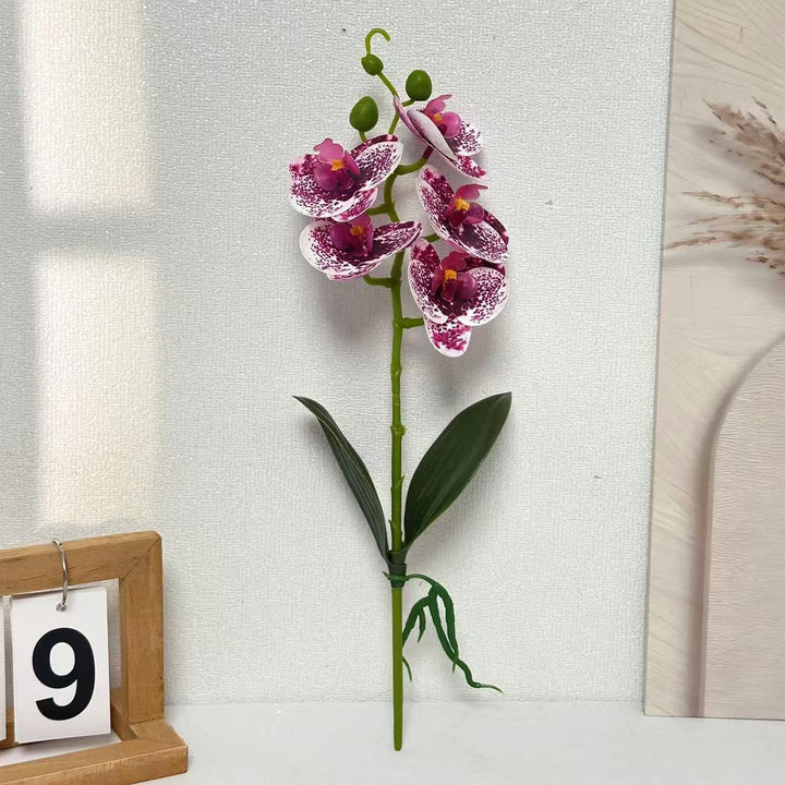Realistic Faux Orchid Arrangement