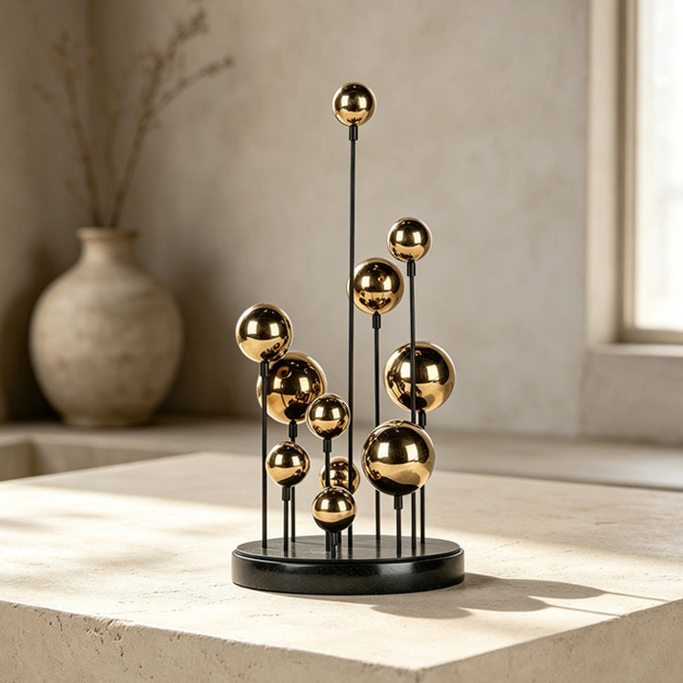 Modern Metallic Kinetic Sculpture