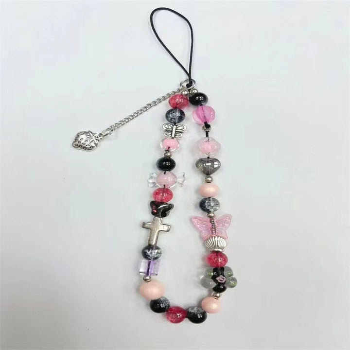 Decorative Beaded Phone Lanyard Kalsten 1790135408