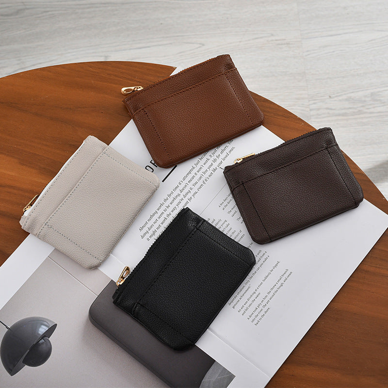 Premium Textured Leather Card Holder Kalsten