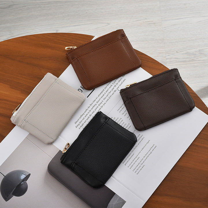 Premium Textured Leather Card Holder Kalsten