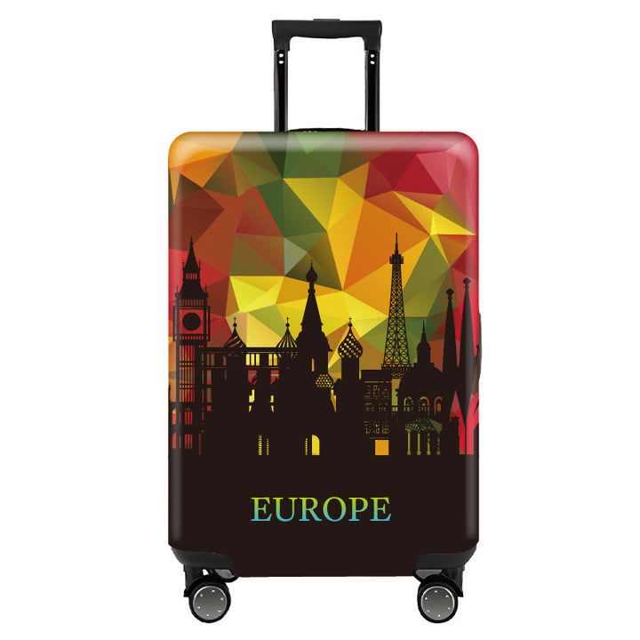 Women's suitcase with unique art design Kalsten