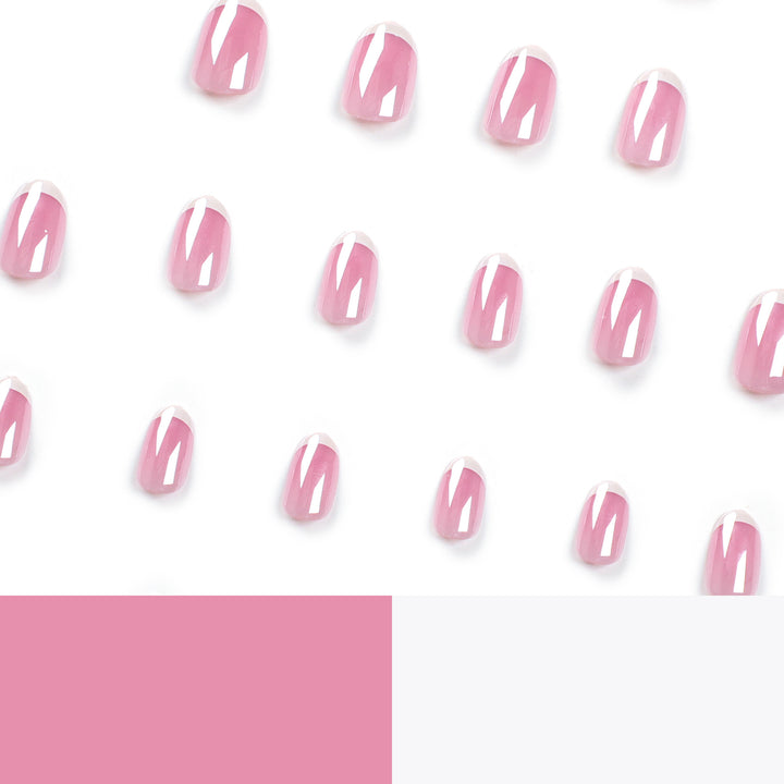Exclusive Nail Art with Elegant French Tip Kalsten