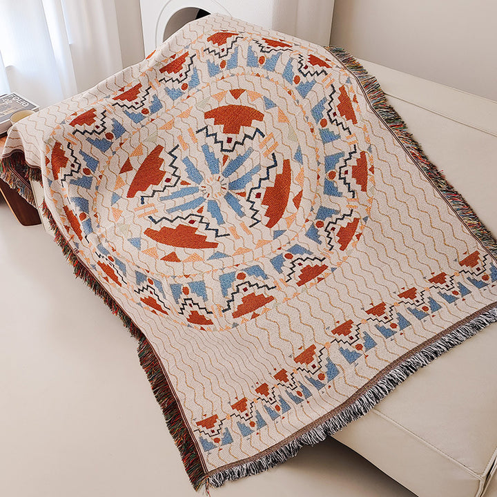 Artistic Cat-Themed Throw Blanket